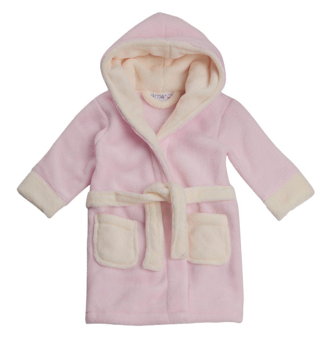 Baby Girls Hooded Fleece Dressing Gown Supersoft Bath Robe Towel Toddler Months eBay